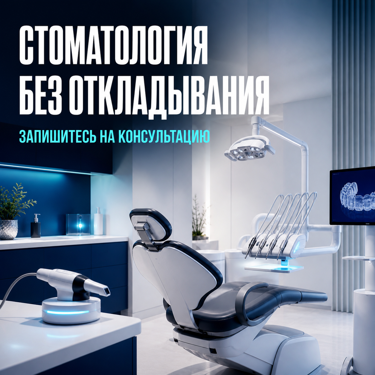 Рекламный креатив 1 проекта Стоматология