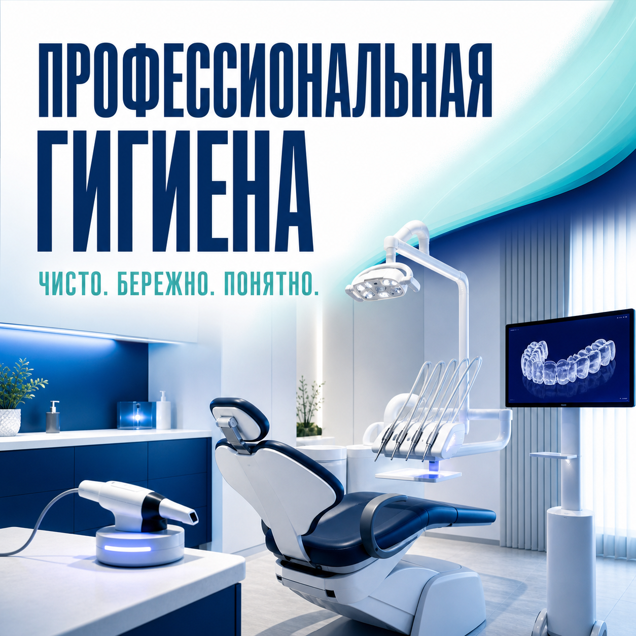 Рекламный креатив 3 проекта Стоматология