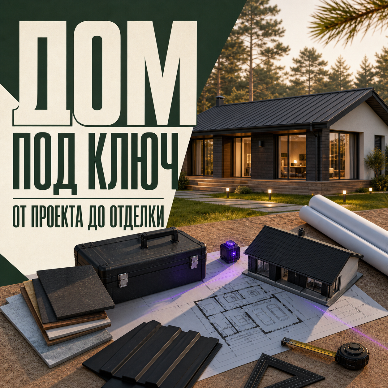 Рекламный креатив 2 проекта Forest Home